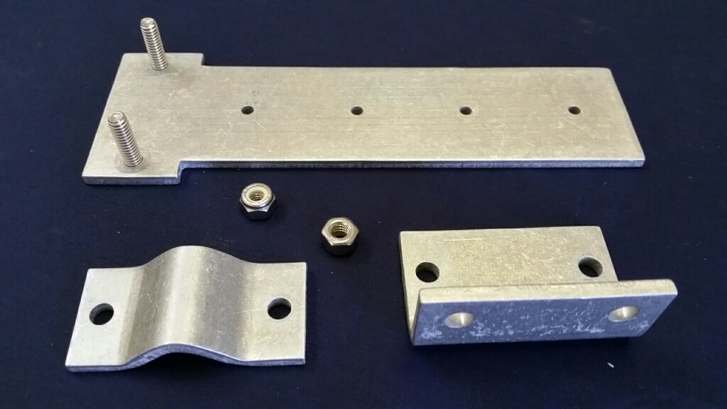 Multiple lightning arresters bracket for the AS-300 series arresters